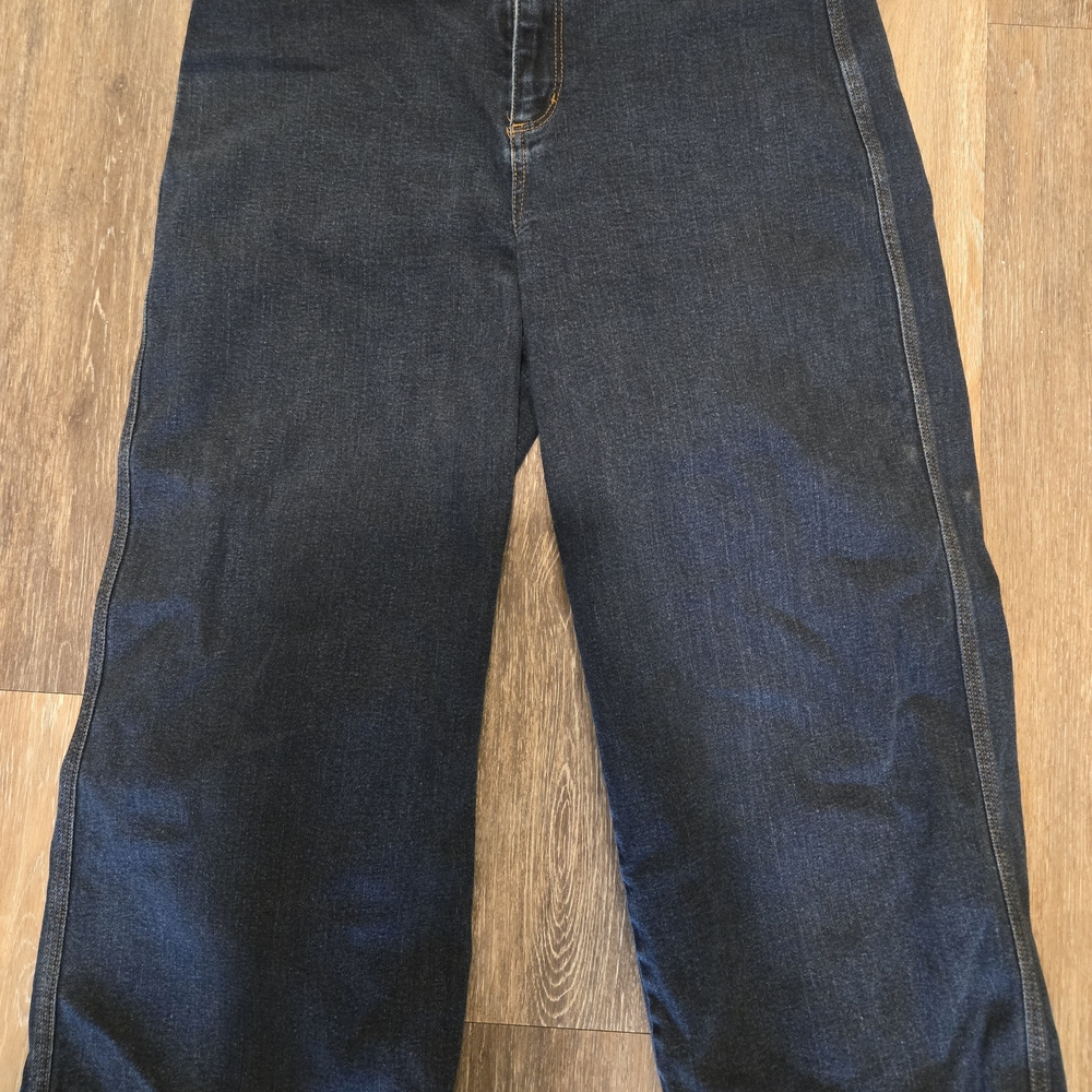 LOFT Women's Dark Blue Ankle Jeans
